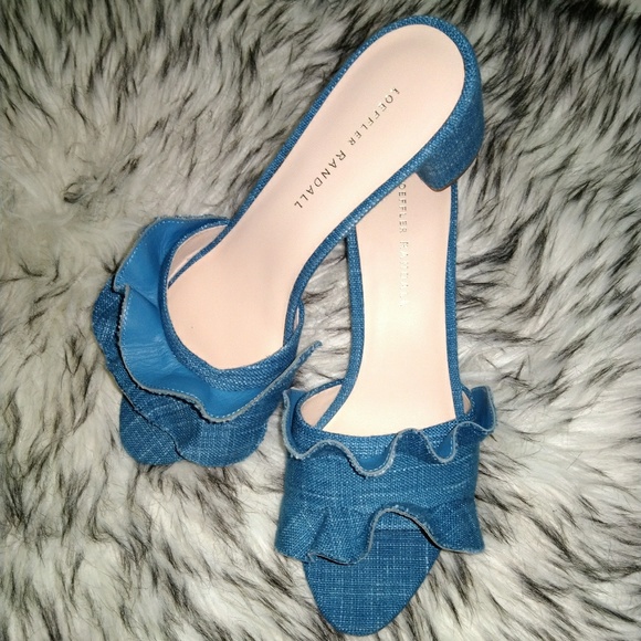 Loeffler Randall Vera Denim Sandal - Picture 5 of 8